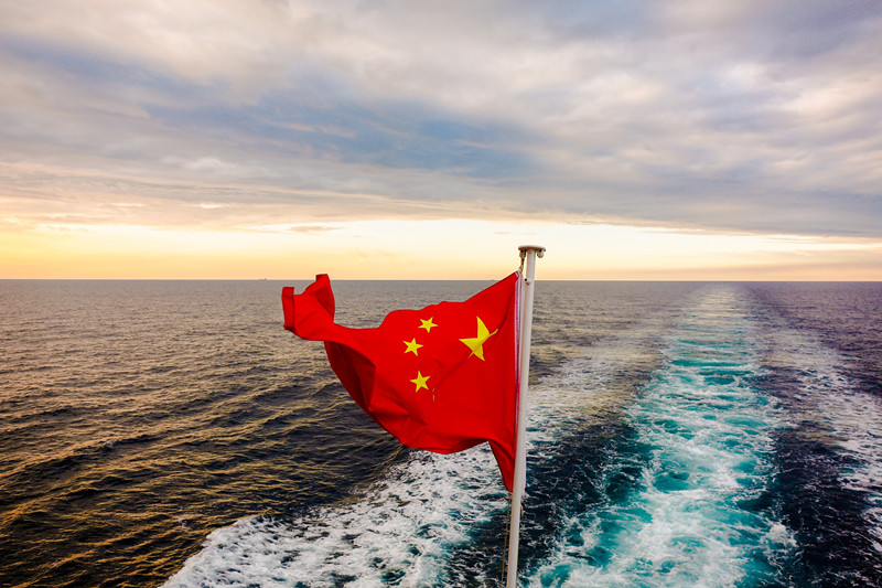 圖為運輸途中一隅。