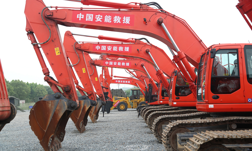 圖為主戰(zhàn)裝備展示。