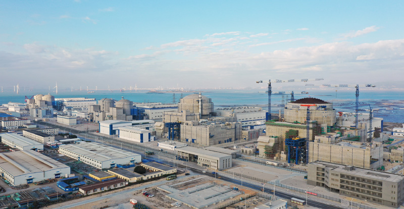圖為1月4日拍攝的福清核電全景圖。（新華社發）