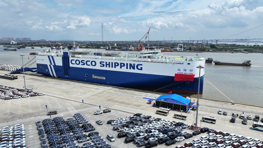 “遠?？凇陛喪鞘姿彝耆珴M足中國船級社《新能源汽車滾裝運輸安全技術指南》的船舶，該指南由我國自主制定，以更高規范標準引領行業健康發展。“遠海口”輪以“標準制定-技術落地-運營示范”全鏈條實踐，成為國內首艘獲頒“NEV Carriage”附加標志的PCTC。