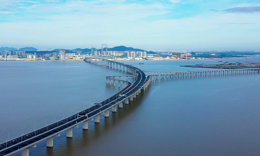 南中高速是國家高速公路網(wǎng)G2518和省高速公路網(wǎng)S78的重要組成部分，處于粵港澳大灣區(qū)核心位置，全長32.4公里，由主線和南沙聯(lián)絡(luò)線組成。中鐵大橋局承建項目先行工程，全長4.211公里，跨越洪奇瀝水道、沙仔滘、二滘瀝等多條水道，施工內(nèi)容包括洪奇門特大橋、沙仔滘特大橋、二滘瀝特大橋3座特大橋及相應(yīng)引橋在內(nèi)的13座橋梁，全線橋梁占比100%。